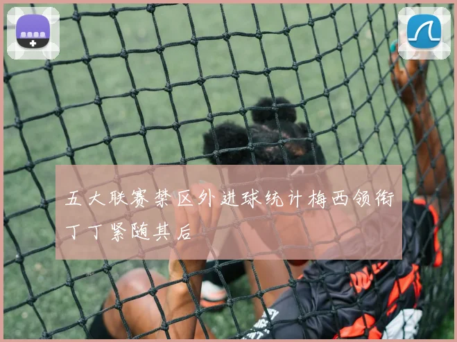五大联赛禁区外进球统计梅西领衔丁丁紧随其后